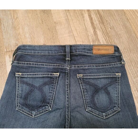 Big Star Skinny Jeans Womens 25R Blue Stretch Denim Pants Dark Wash - Picture 4 of 8